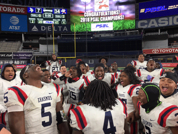 psal erasmus hall football wins velez elio championship